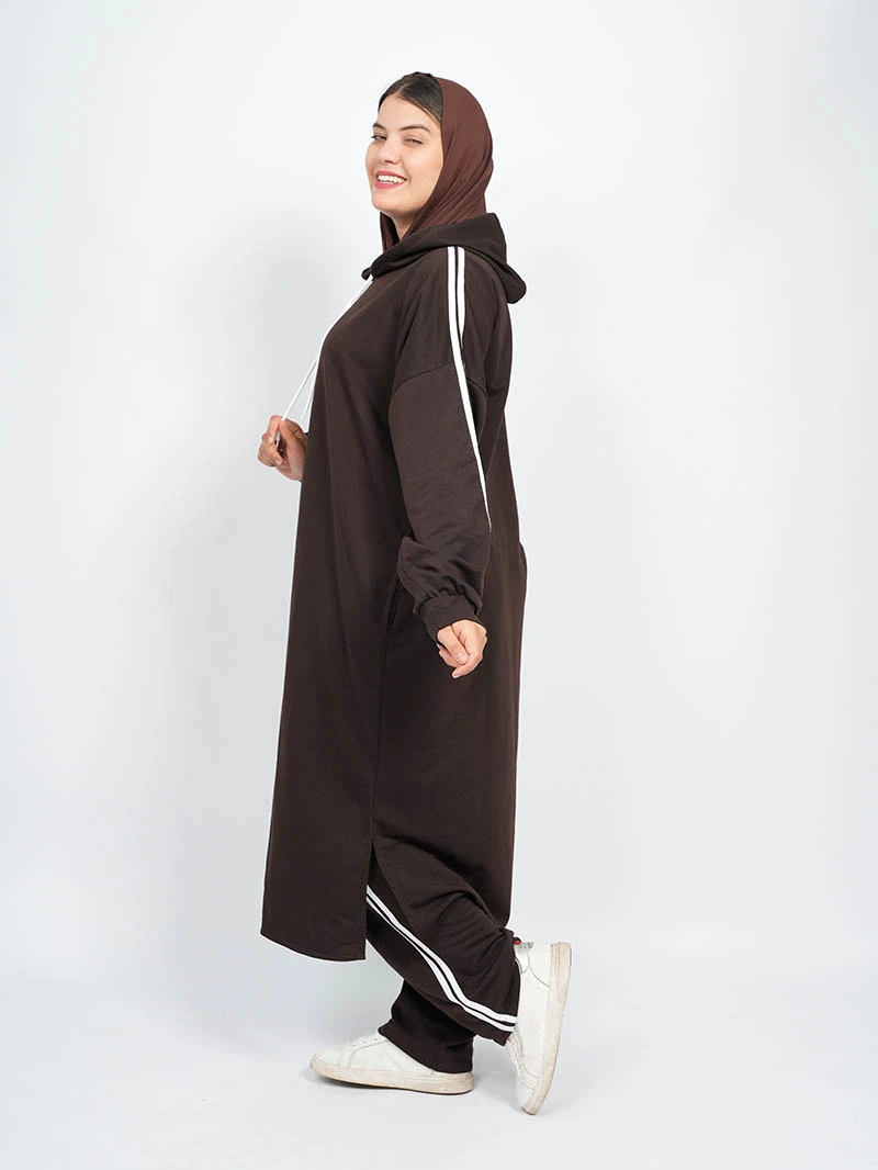 Ensemble Montoni Lycra Capuche longue et pantalon large