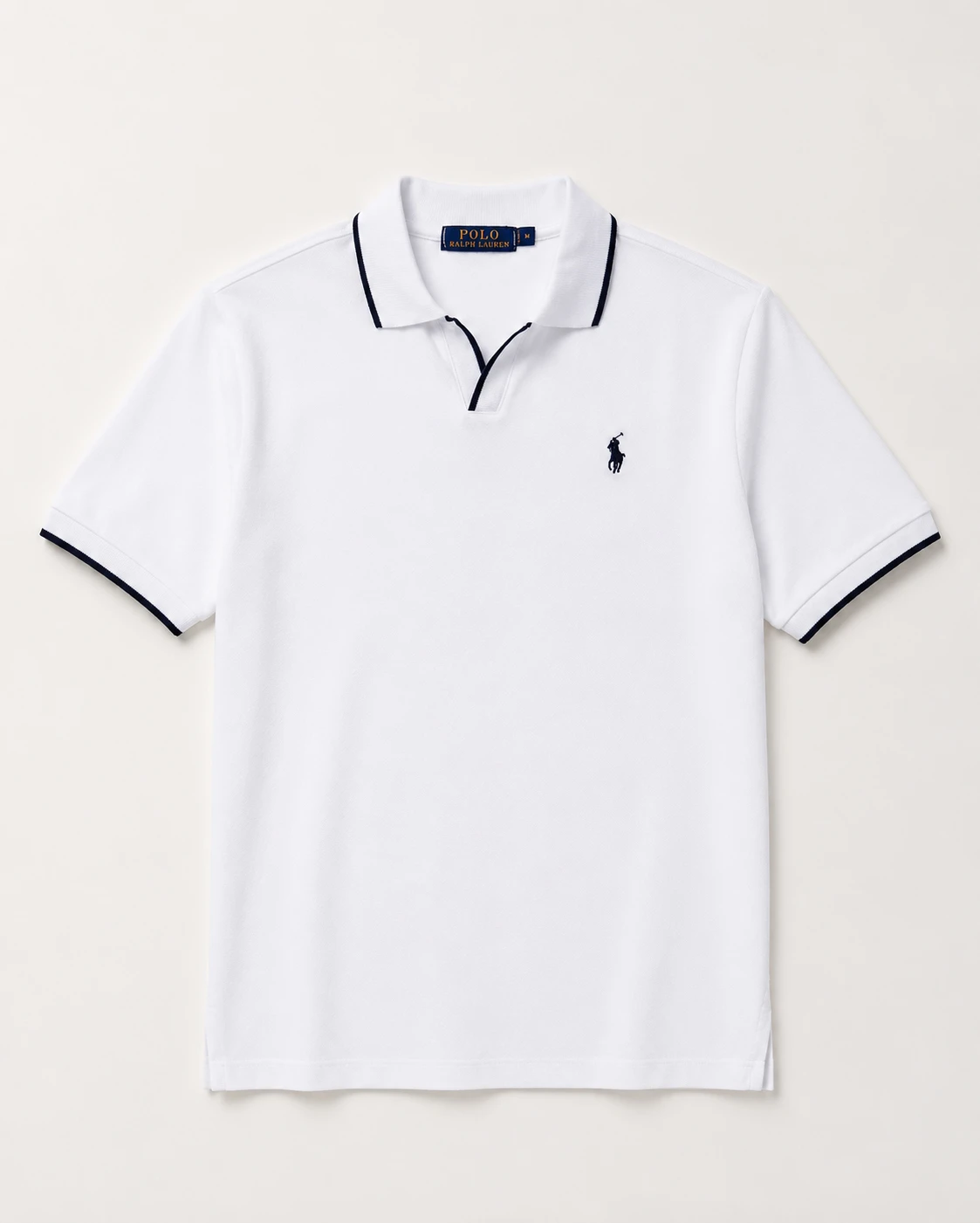 Polo shirt Ralph Lauren col V en coton piqué Premuim