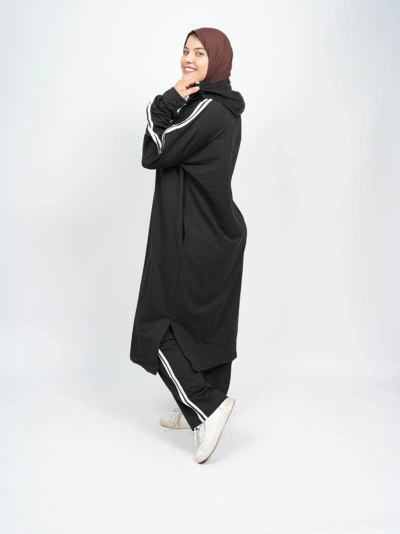 Ensemble Montoni Lycra Capuche longue et pantalon large