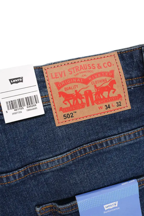 Jean Levi's Bleu Vert 100% Coton Coupe Normal Ref-LV623Z41S