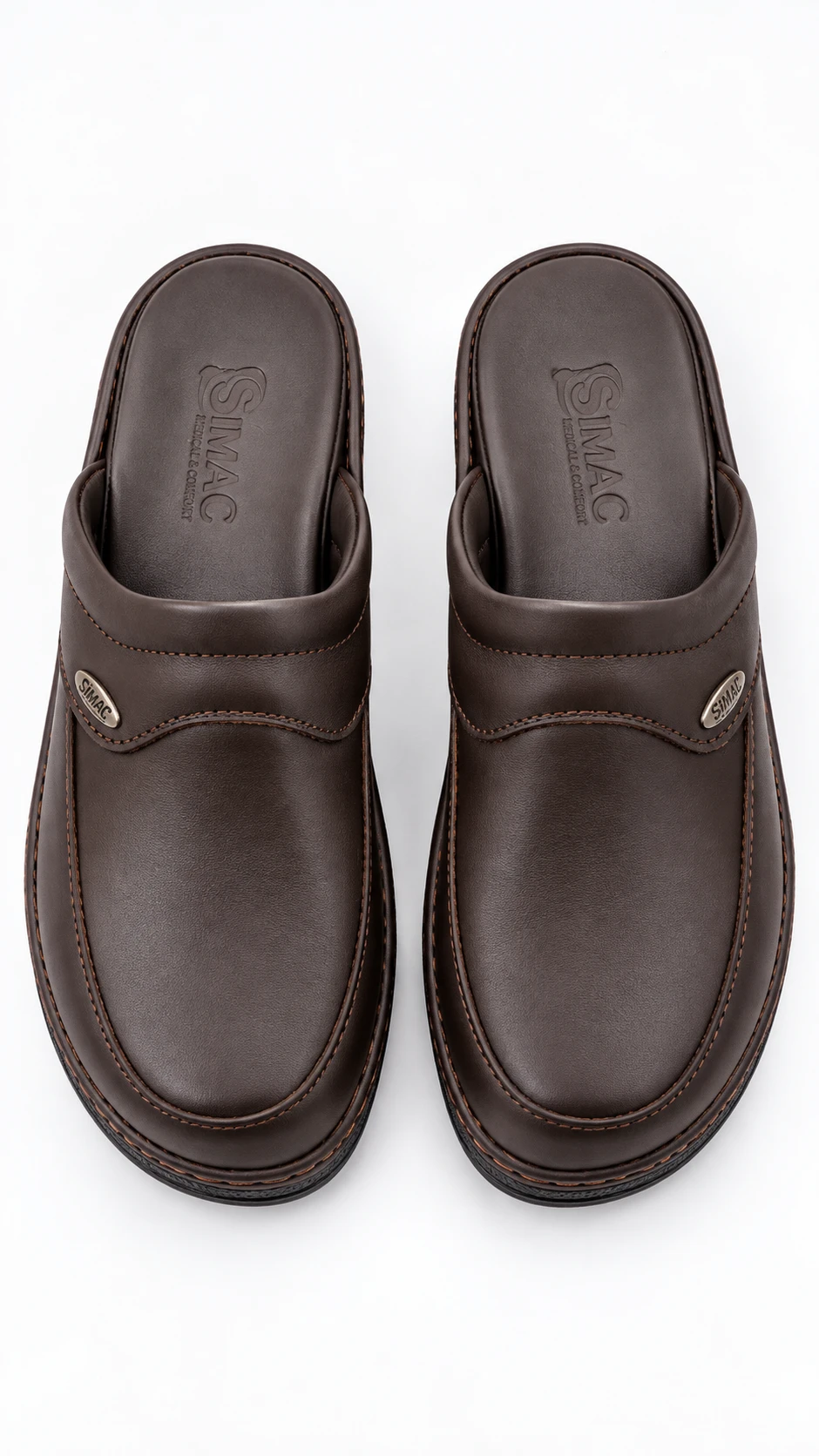 Sabot Médical Homme  – Cuir Naturel & Semelle en Polyuréthane 🇲🇦