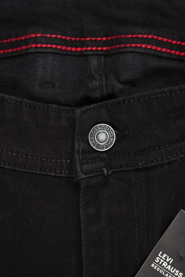 Jean Levi's Noir 100% Coton Coupe Normal Ref-LV82DGV9