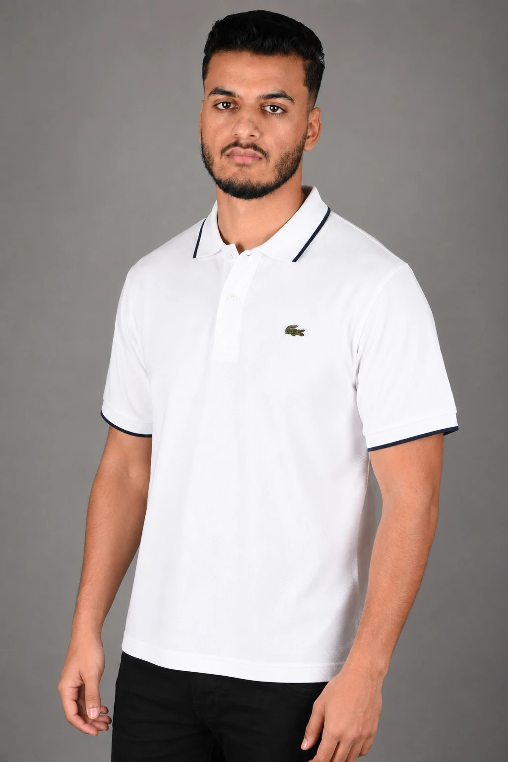 Polo shirt Lacost classic en coton piqué Premuim