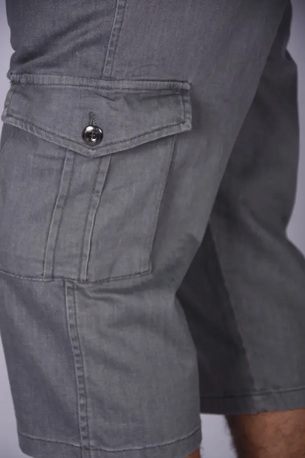 Pantacourt Massimo En Jeans Léger Ref-PA63280 ( Gris )