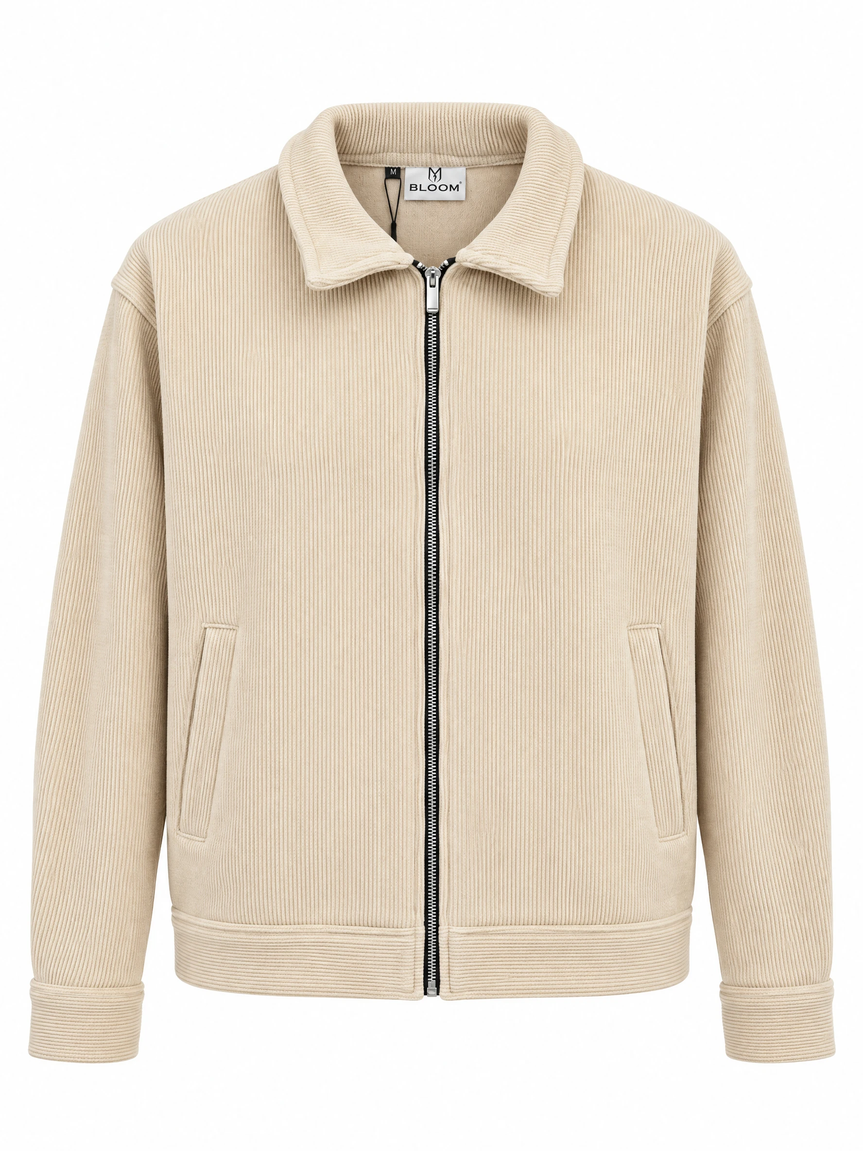 Jacket De Luxe En Daim Piqué --- Élégance, caractère & confort.