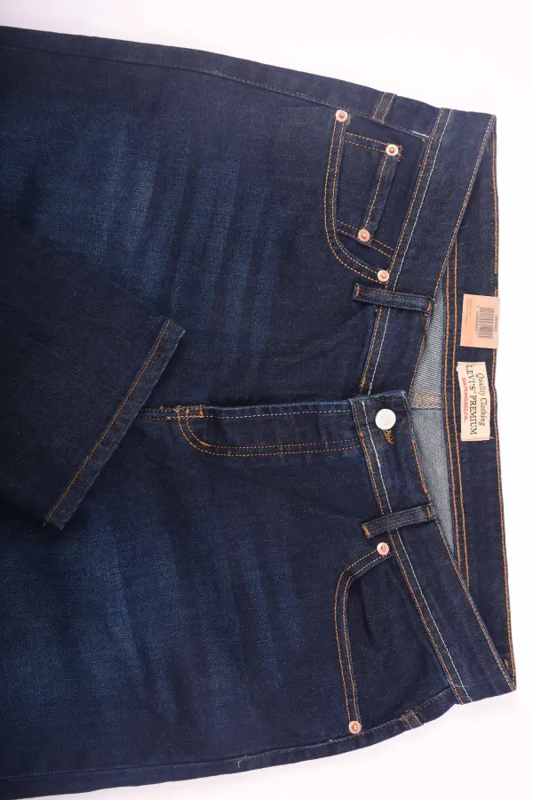 Pack de 3 jeans De luxe coupe Normal  ( Bleu petrole + Bleu clair + Gris )