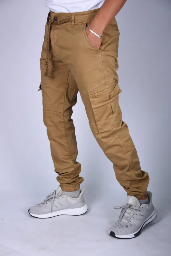 Pantalon jogger Para En toile – Creamy-ref-469