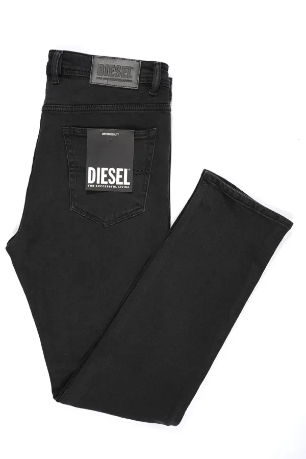 Jean Diesel Gris Noir 100% Coton Coupe Normal Ref-DE5V38