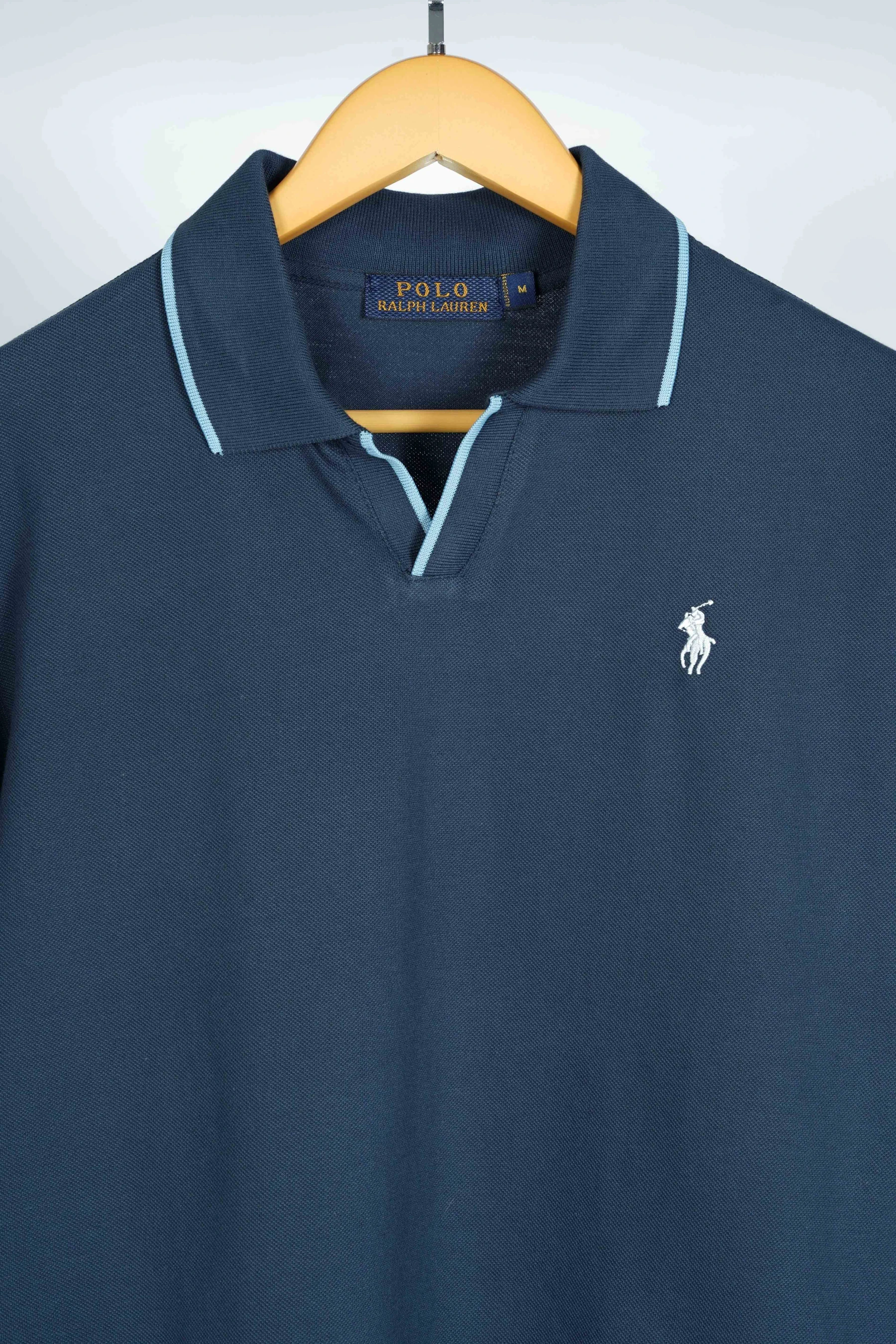 Polo shirt Ralph Lauren col V en coton piqué Premuim