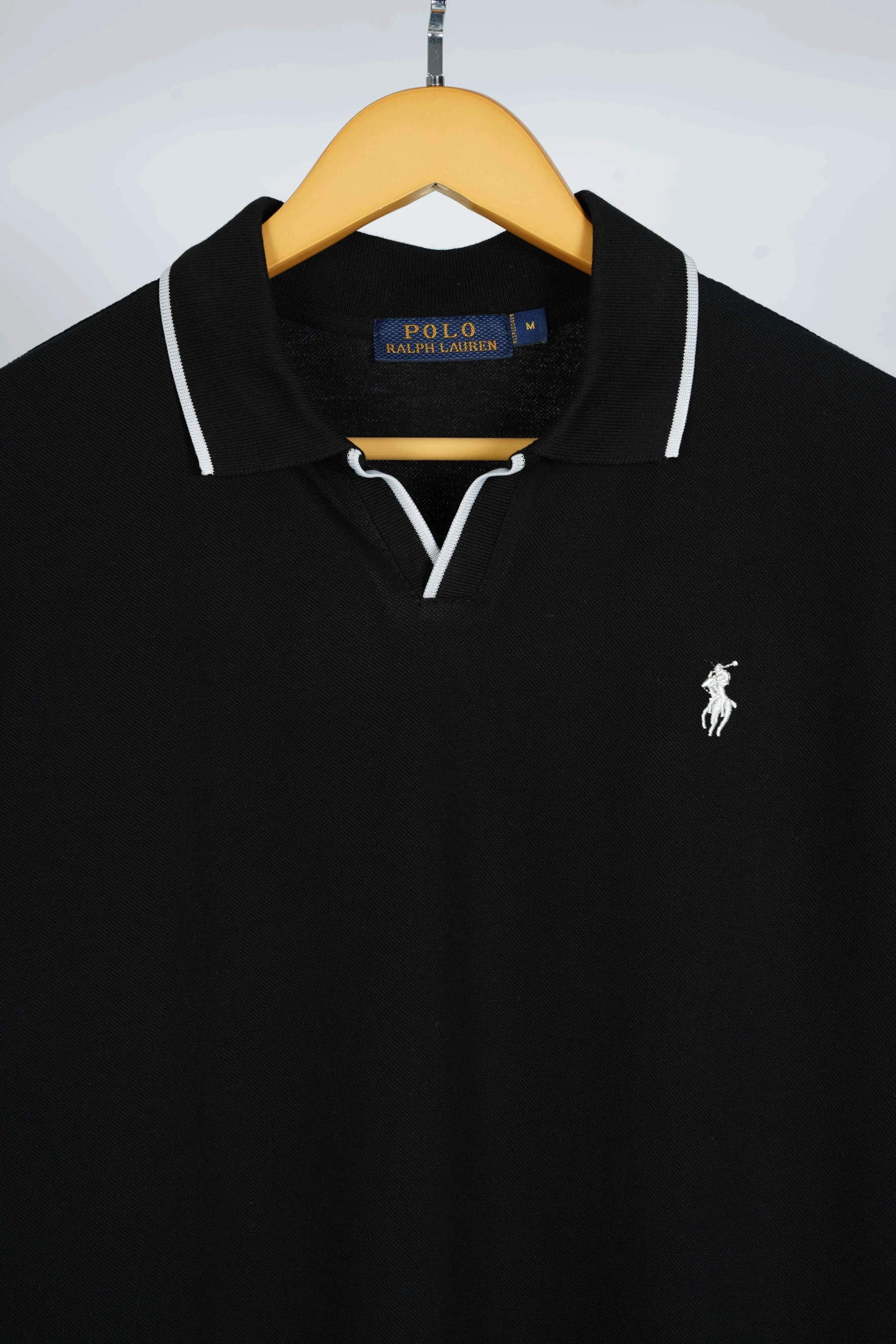 Polo shirt Ralph Lauren col V en coton piqué Premuim