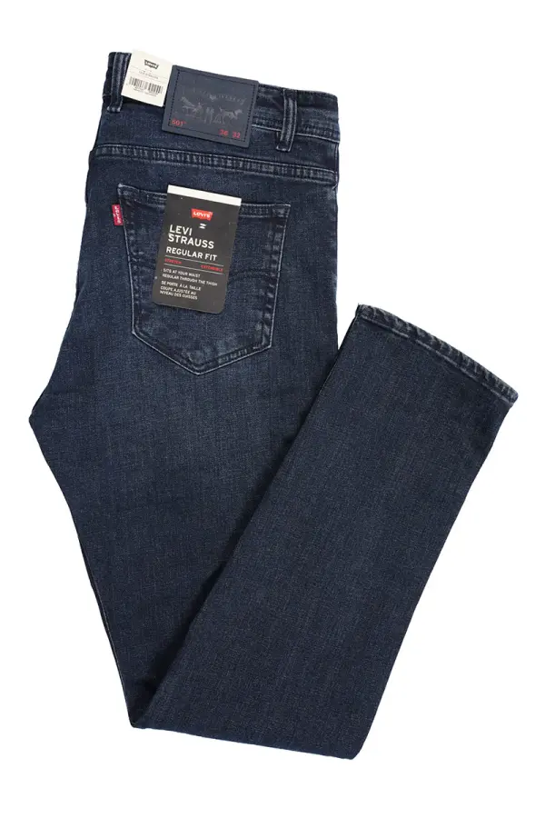 Jean Levi's Bleu Nuit 100% Coton Coupe Normal Ref-LV623Z41S