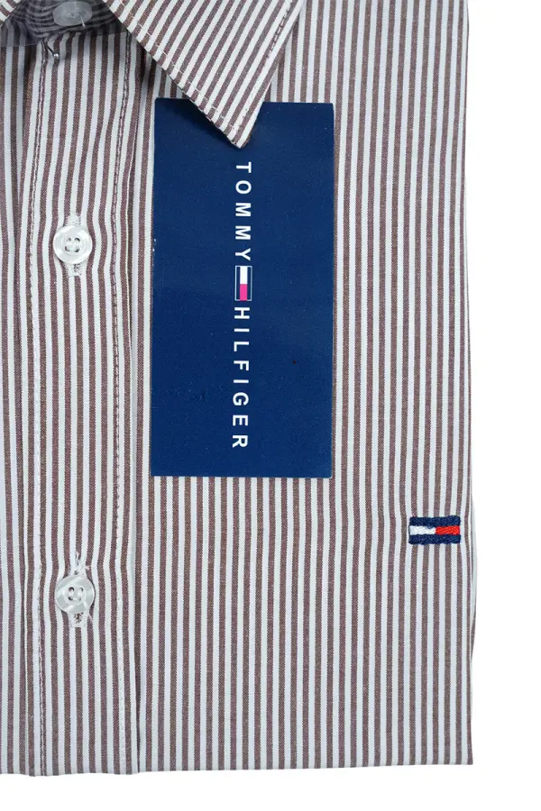 Pack Des Boss – 3 Chemises Tommy Rayée 100% Coton Oxford Ref-TC6331S