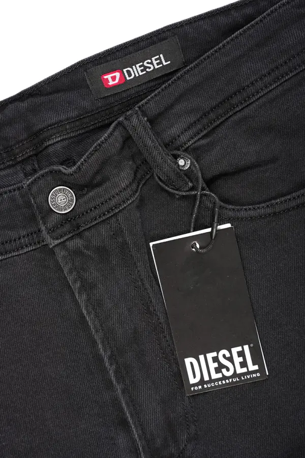 Jean Diesel Gris Noir 100% Coton Coupe Normal Ref-DE5V38