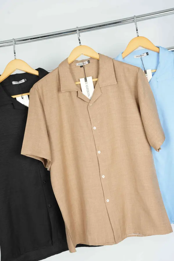 Ensemble Homme Lin Premium – Confort Été (Chemise + Pantalon) ref-SET-LIN-8421