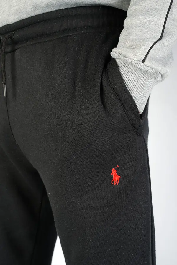 2 Sweatpants RALPH LAUREN Chauds & Doux  ( Gris + Noir ) Ref-RL771NJ