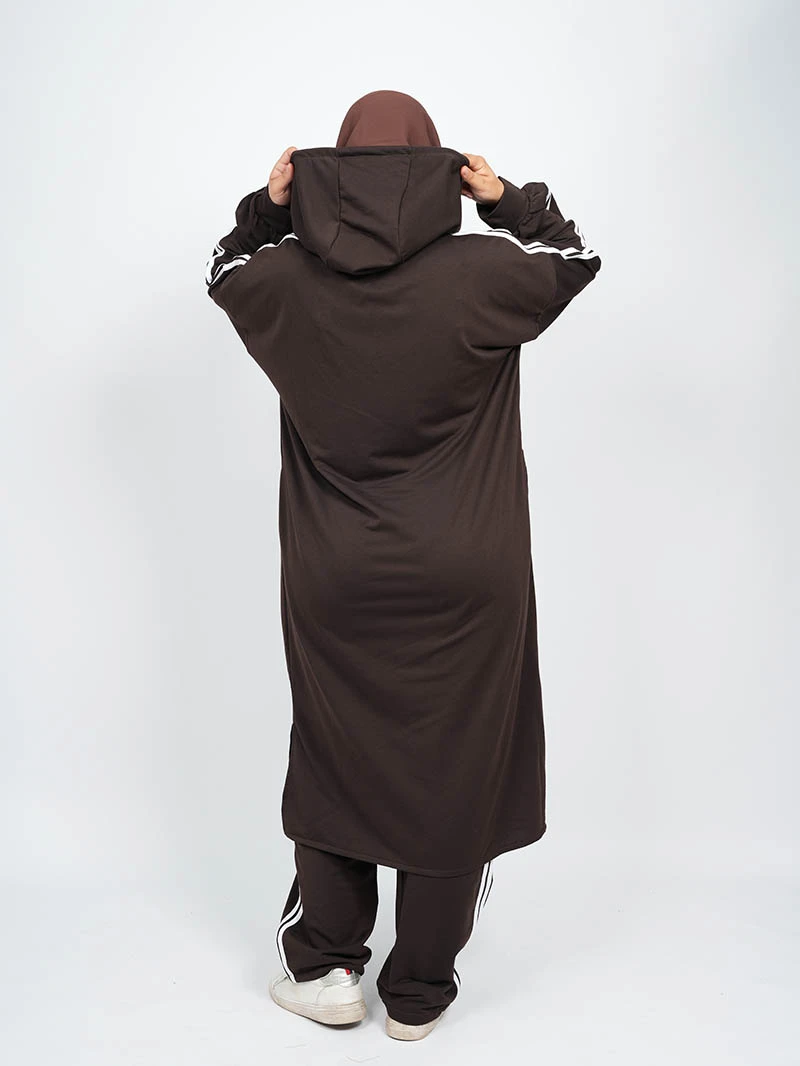 Ensemble Montoni Lycra Capuche longue et pantalon large