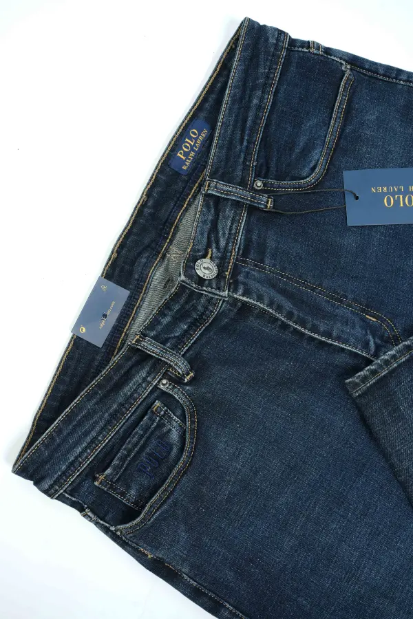 Jean Polo Bleu Sable 100% Coton Coupe Normal Ref-PO55SF31V
