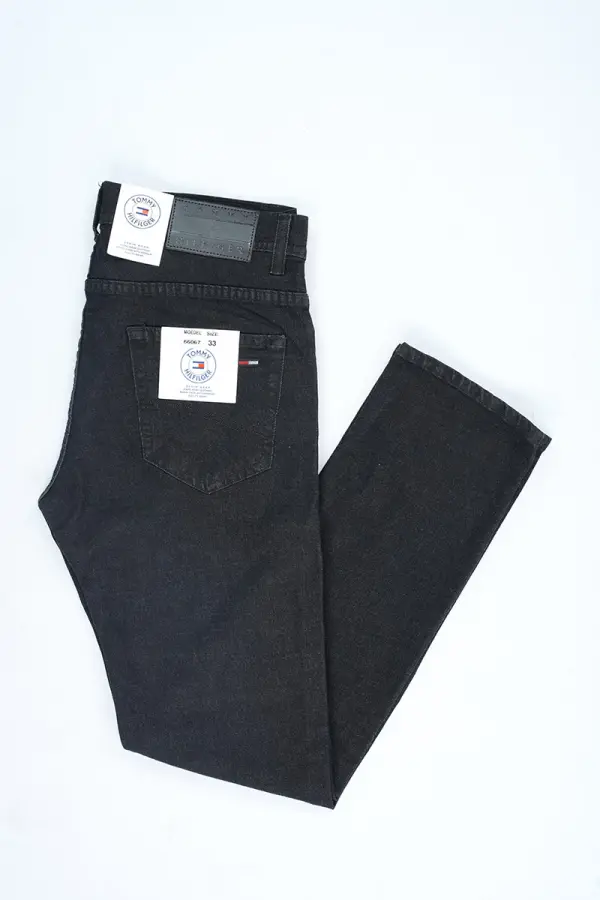 2 Jeans Tommy  Bleu & Noir casual, chics et élégants Ref-GT022NV