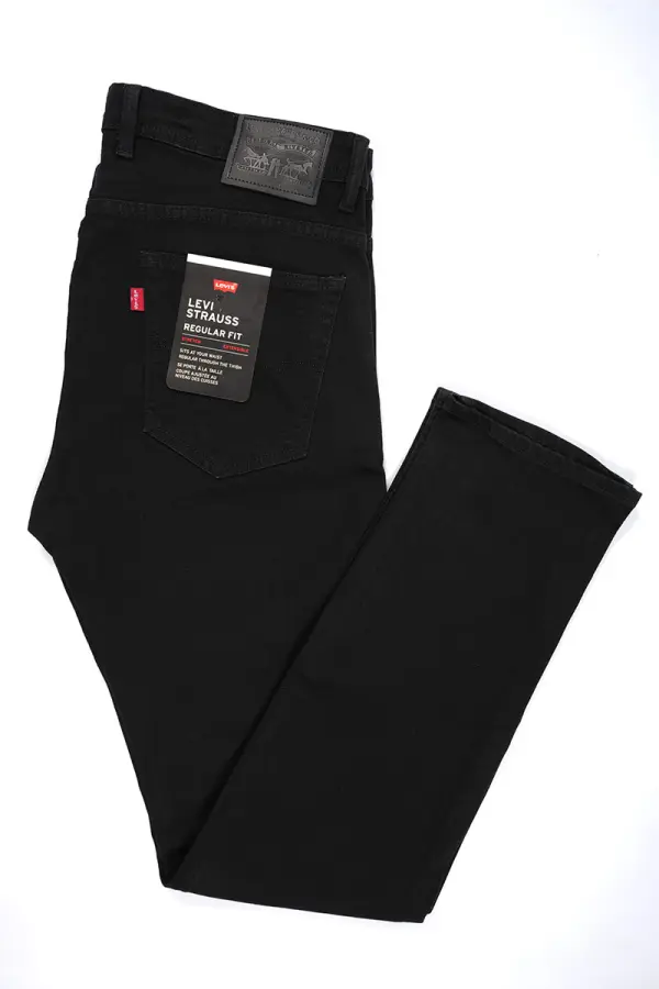 Jean Levi's Noir 100% Coton Coupe Normal Ref-LV82DGV9