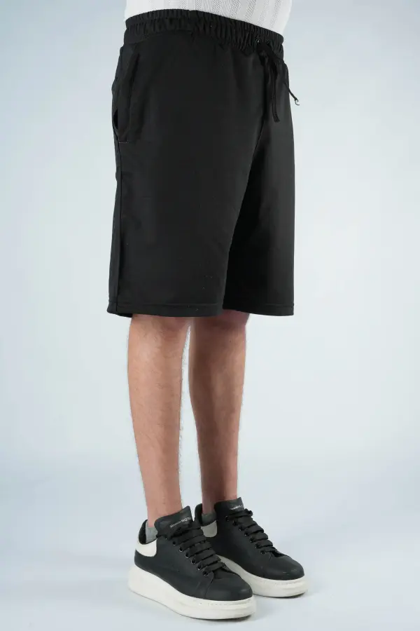 Short Tommy  de jogging en Pur coton legé Ref-TJ18775V