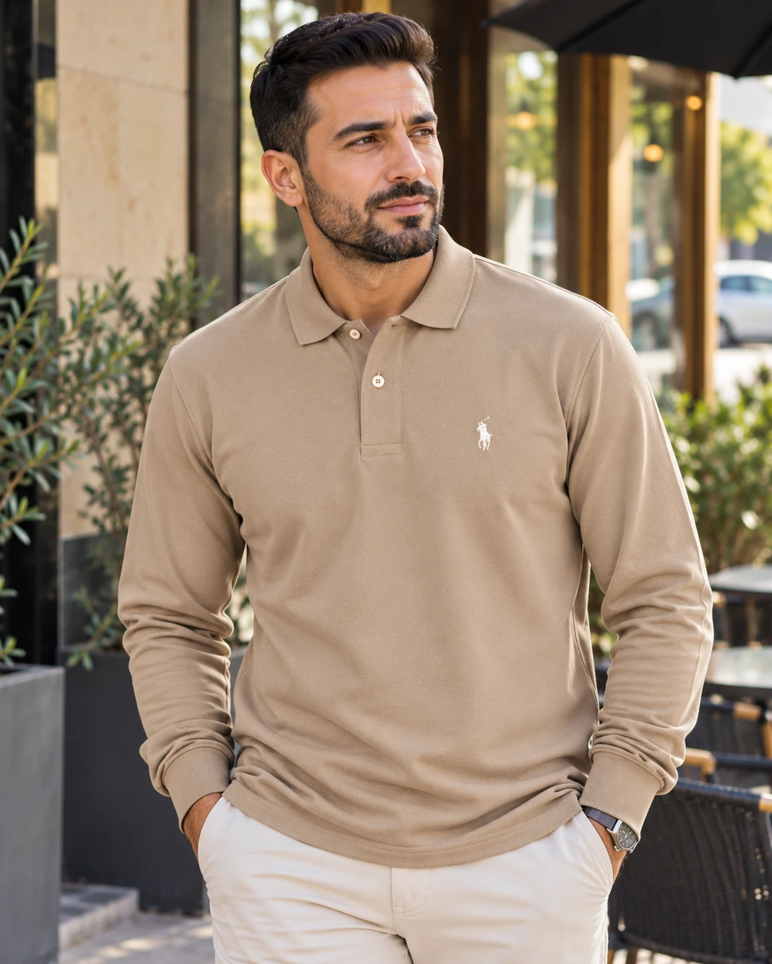 Pack de 3 Polo Ralph ( Bordeau+biege+Noir )— L’ESSENTIEL DU STYLE MASCULIN