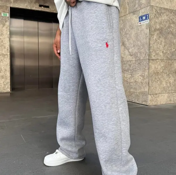 2 Sweatpants RALPH LAUREN Chauds & Doux  ( Gris + Noir ) Ref-RF7BBG77