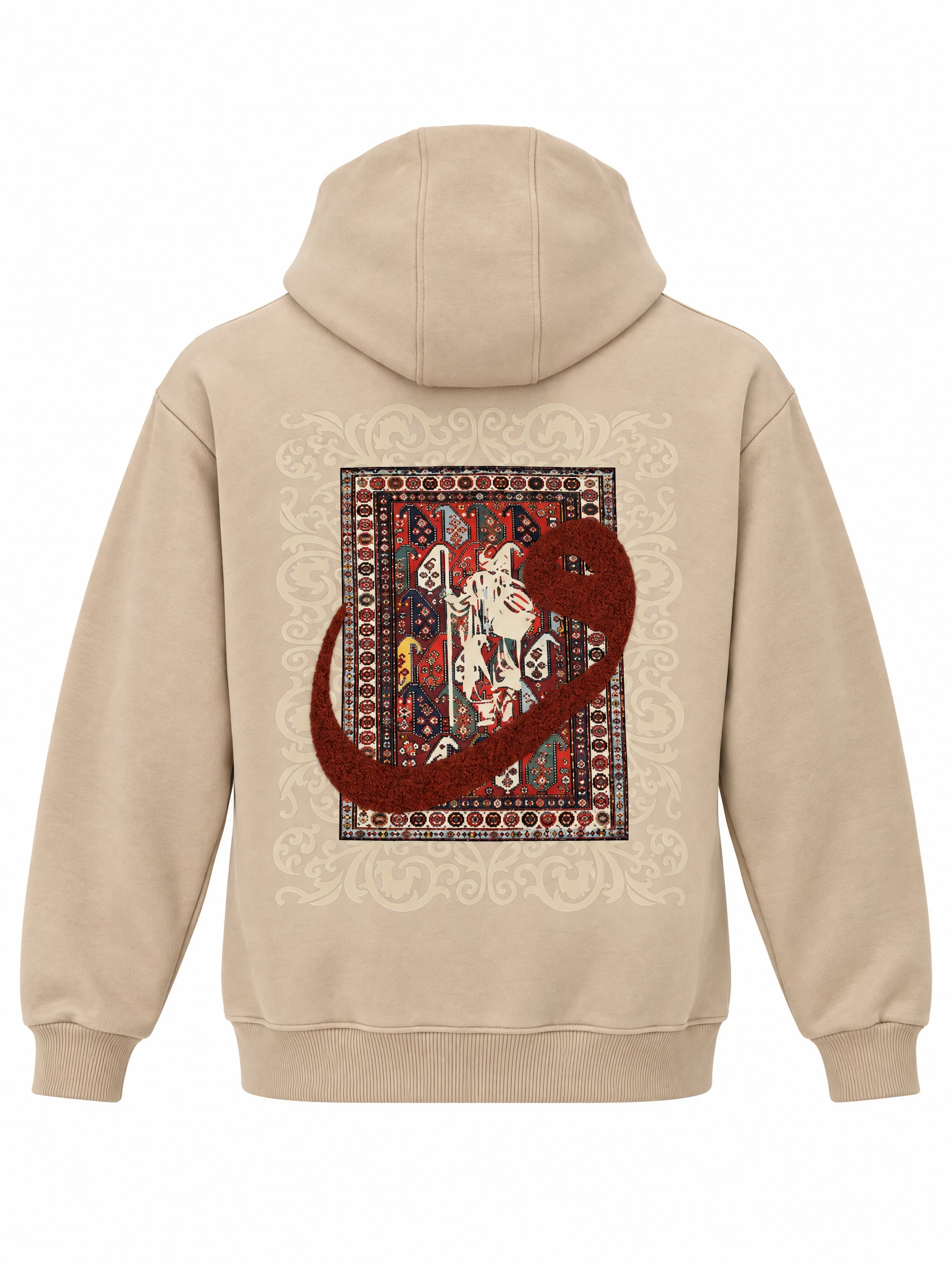 Pack 3 Hoodies Oversize Unisex , Designs Uniques, Impression DTF «ق» «حلم»