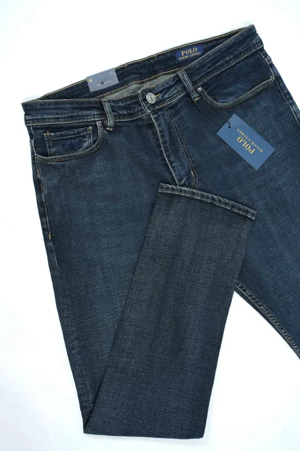 Jean Polo Bleu Sable 100% Coton Coupe Normal Ref-PO55SF31V