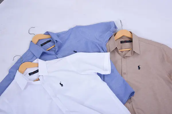 Pack 3 chemises Ralph lauren Oxford demi manche