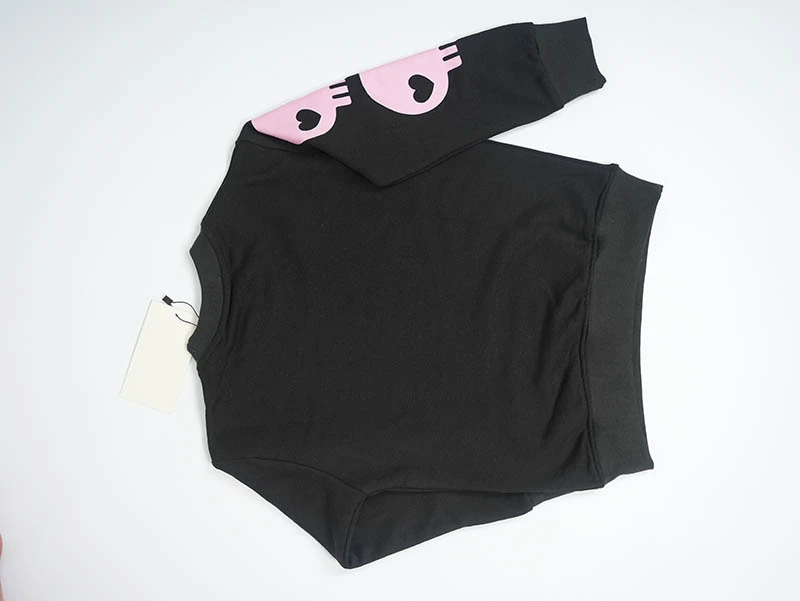Ensemble 3D Kuromi Noir en premuim montonet Turc