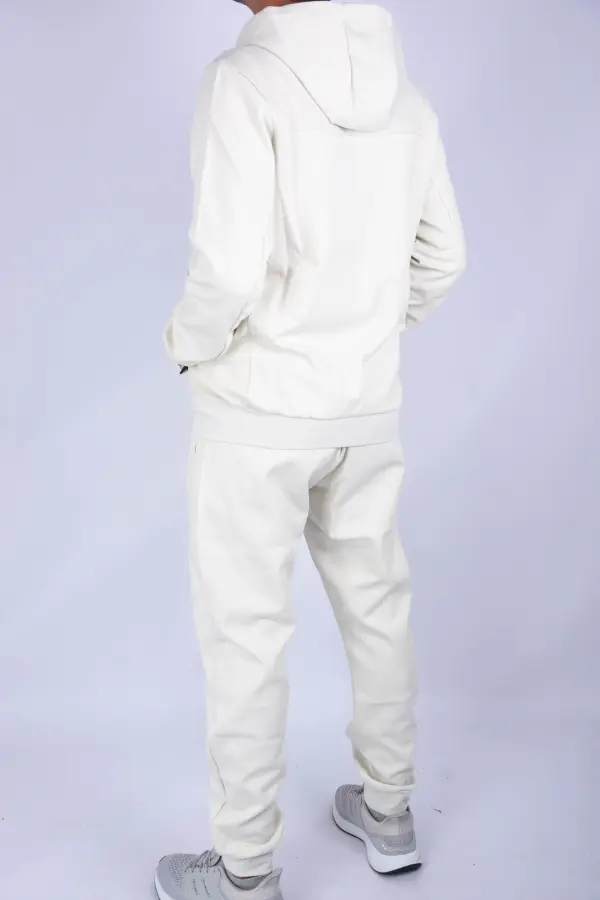 Survêtement Polo en pur coton Ref-RL-Beige-J316