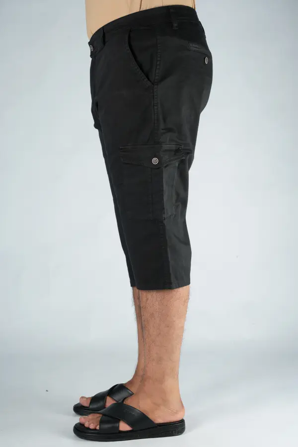 Pack de 3 Pantacourt Massimo Dutti En Toile Léger Ref-PM66251J ( Vert Royale + Beige + Noir )