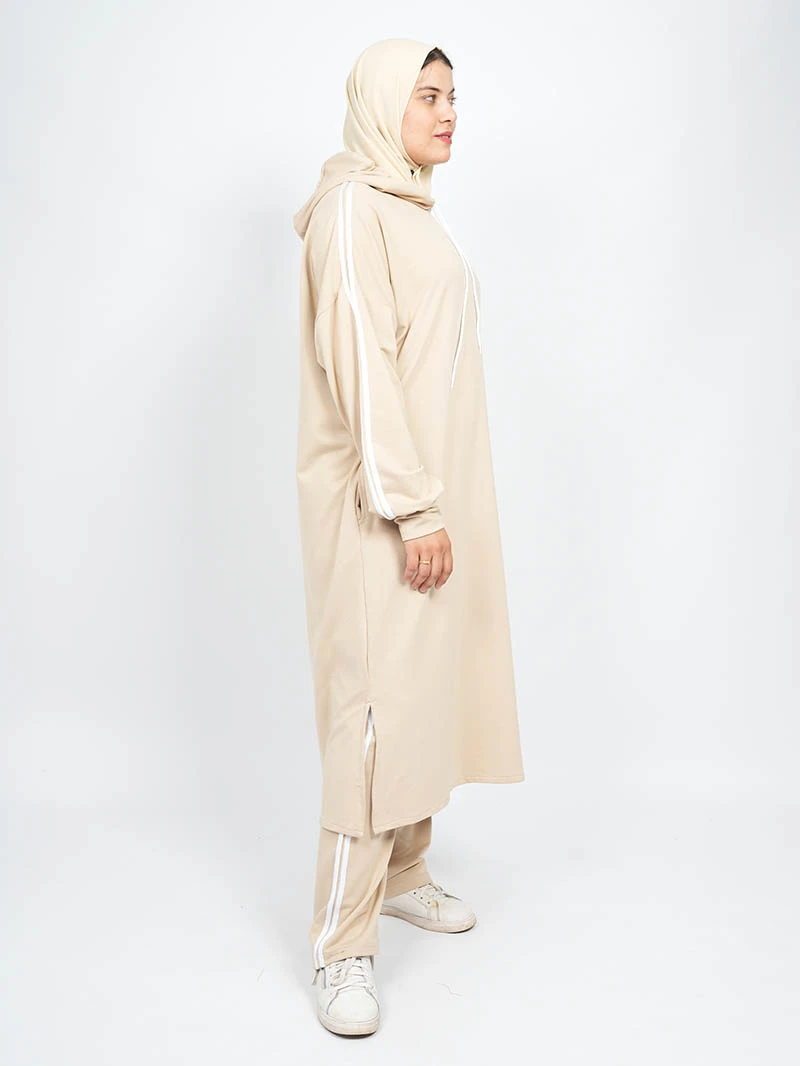 Ensemble Montoni Lycra Capuche longue et pantalon large