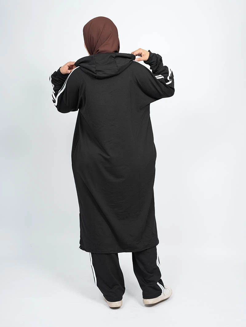 Ensemble Montoni Lycra Capuche longue et pantalon large