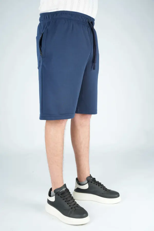 Short Tommy  de jogging en Pur coton legé Ref-TJ18775V