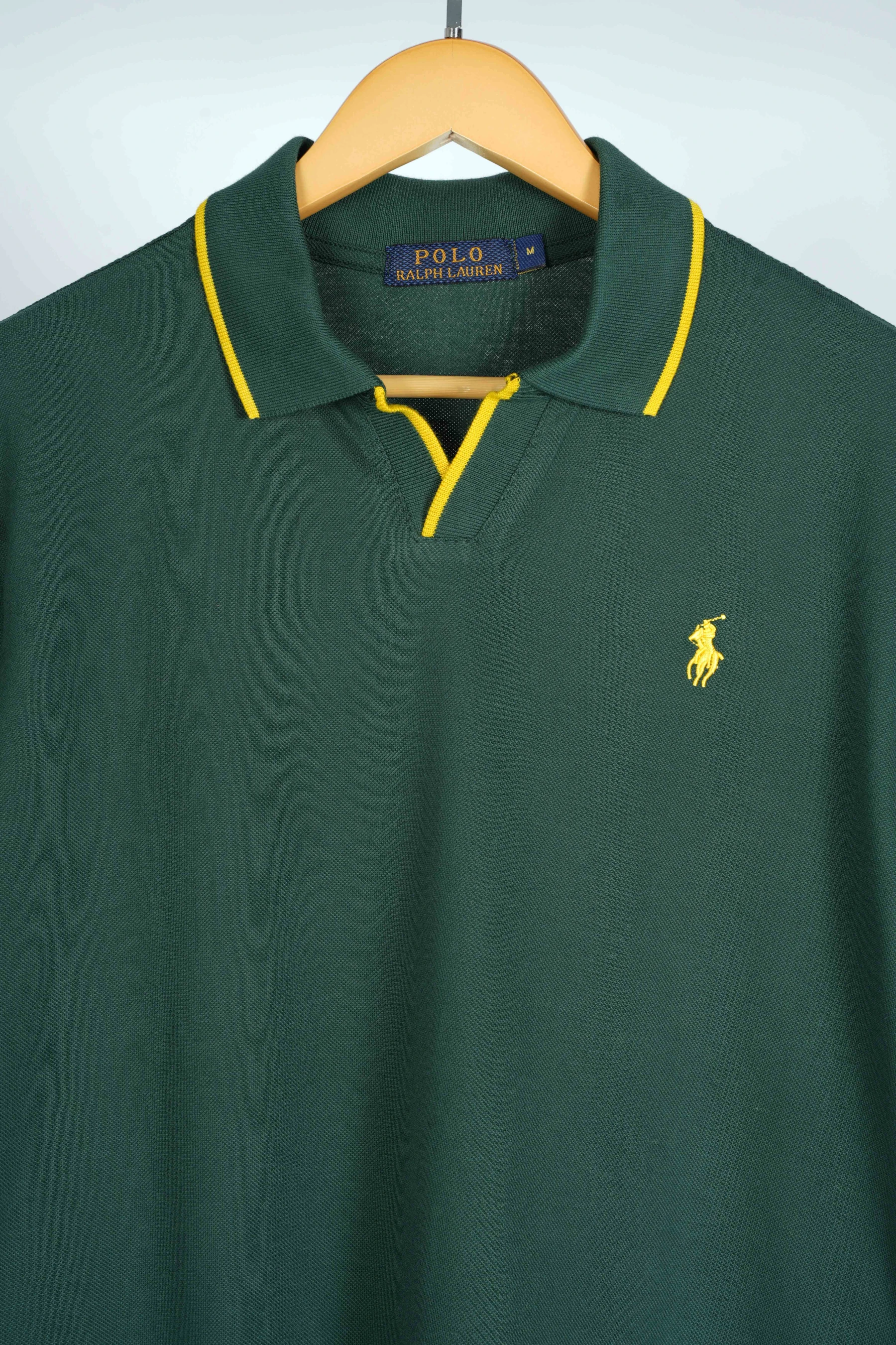 Polo shirt Ralph Lauren col V en coton piqué Premuim