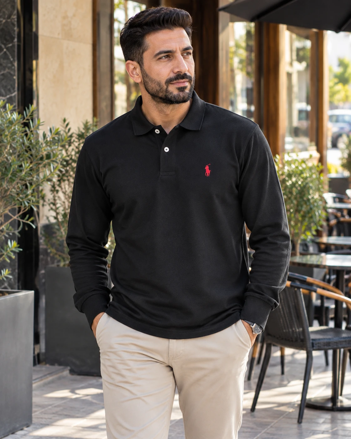 Pack de 3 Polo Ralph ( Bordeau+biege+Noir )— L’ESSENTIEL DU STYLE MASCULIN