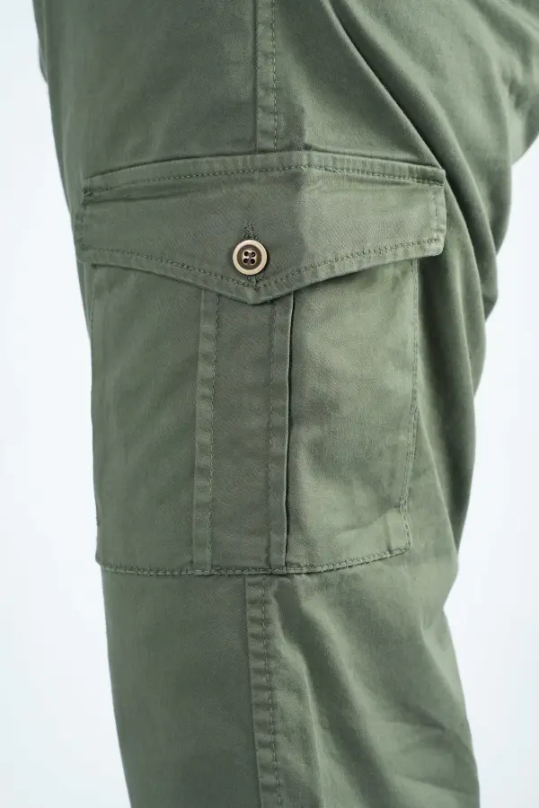 Pack de 3 Pantacourt Massimo Dutti En Toile Léger Ref-PM66251J ( Vert Royale + Beige + Noir )