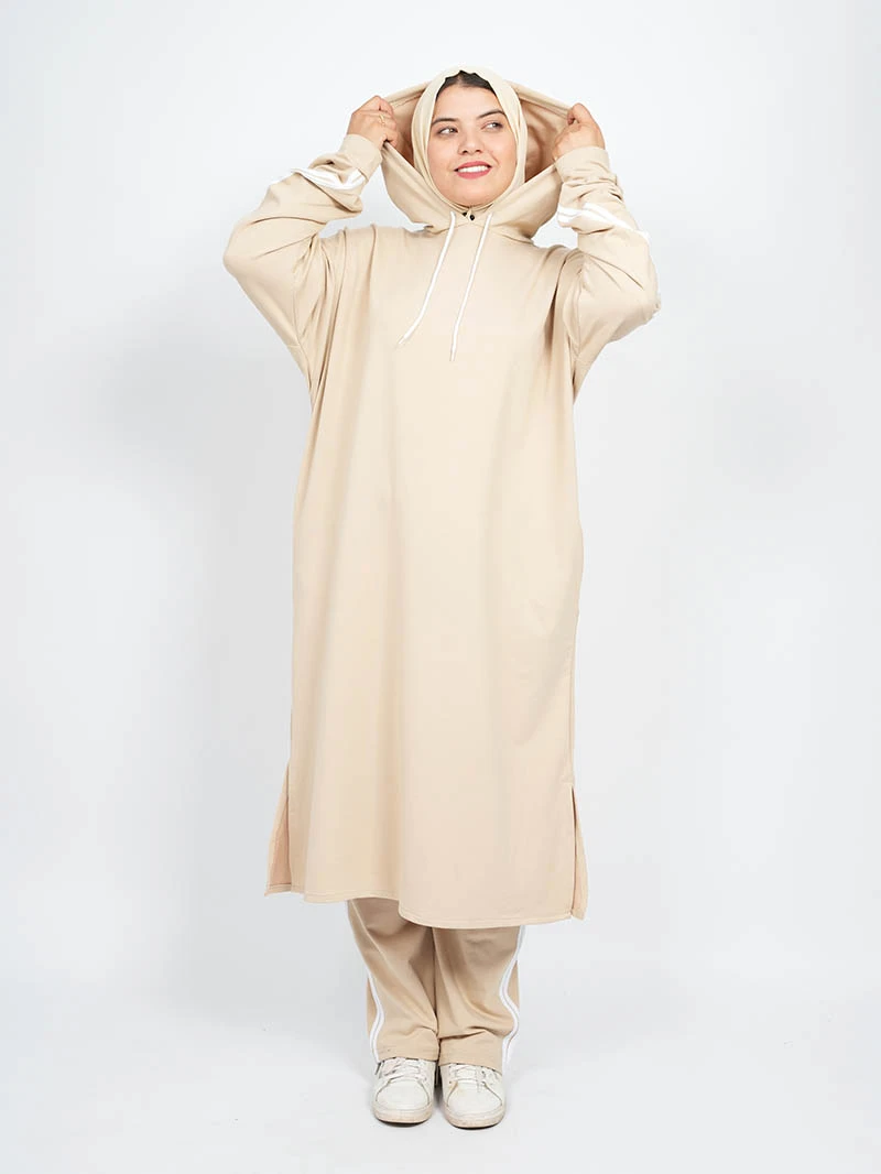 Ensemble Montoni Lycra Capuche longue et pantalon large
