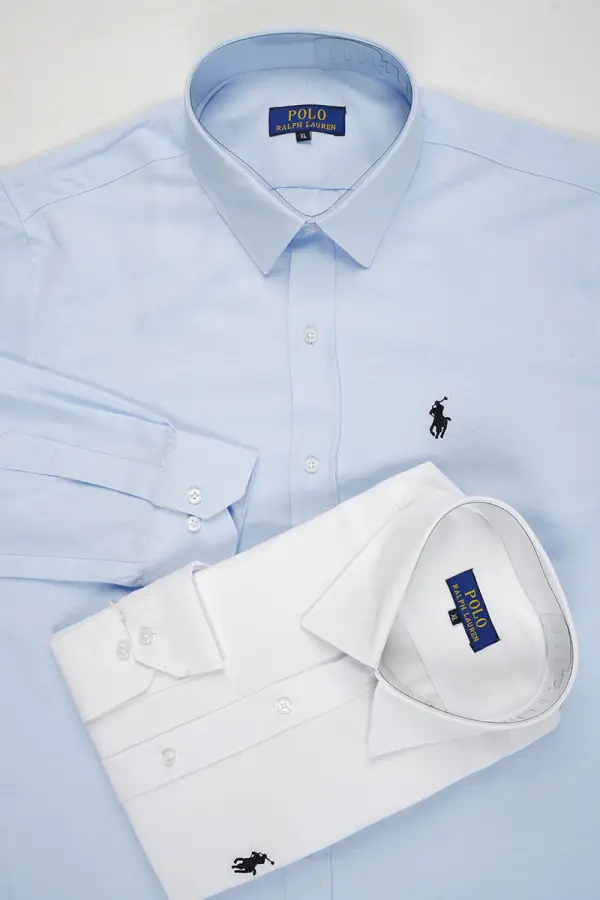 Pack Prestige – 3 Chemises Ralph Lauren 100% Coton ref-RLV7H44A