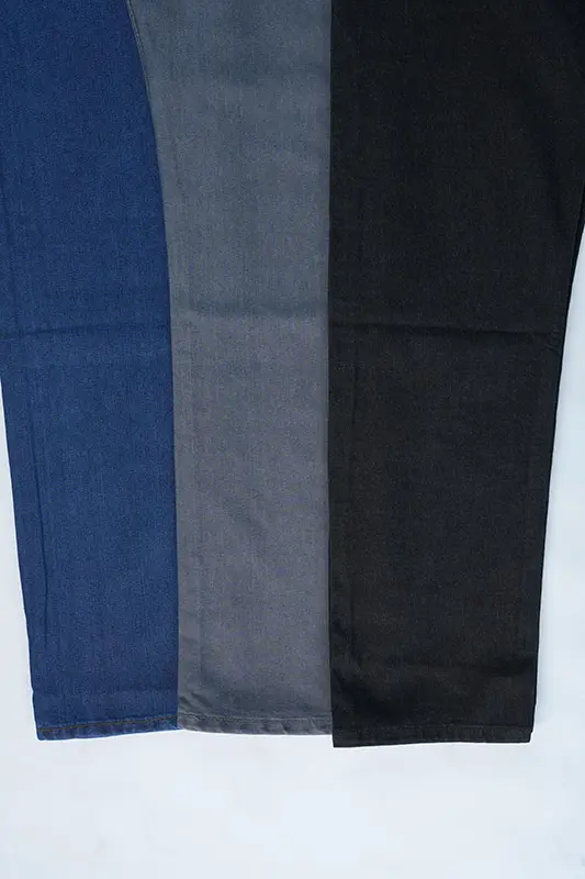 Pack de 3 jeans Tommy Chics & confortable Coupe Normal Ref-Vf620G ( Gris + Noir + Bleu )