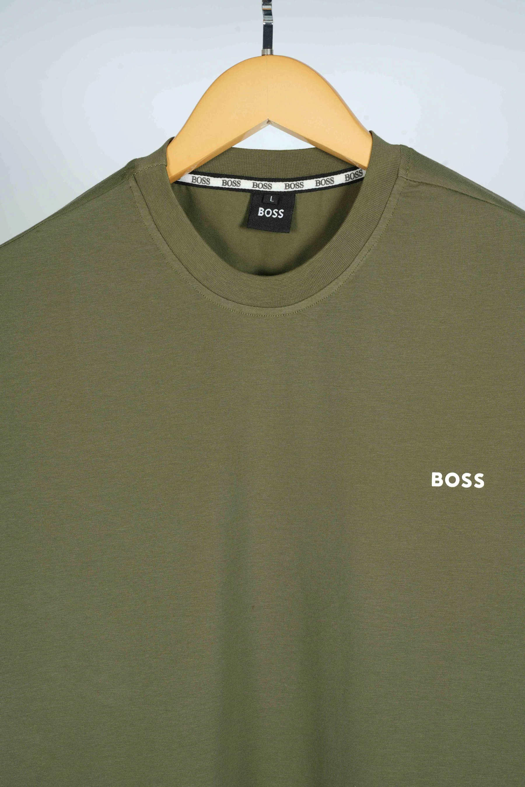 Pack 3 T-shirts Boss comfort  Ref-SB33GV9Q ( Blanc & Noir & Vert )