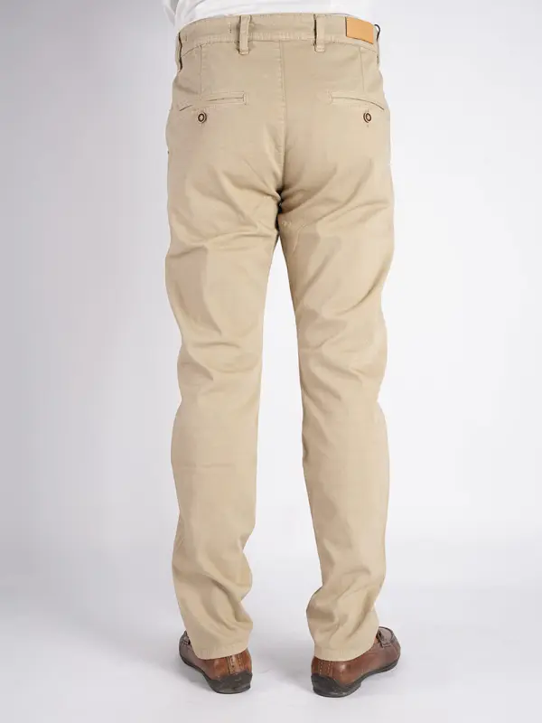 Pack de 3 Pantalons en toile piqué de Luxe  poches Coté Ref-pck543NV ( Beige + Noir + Gris )