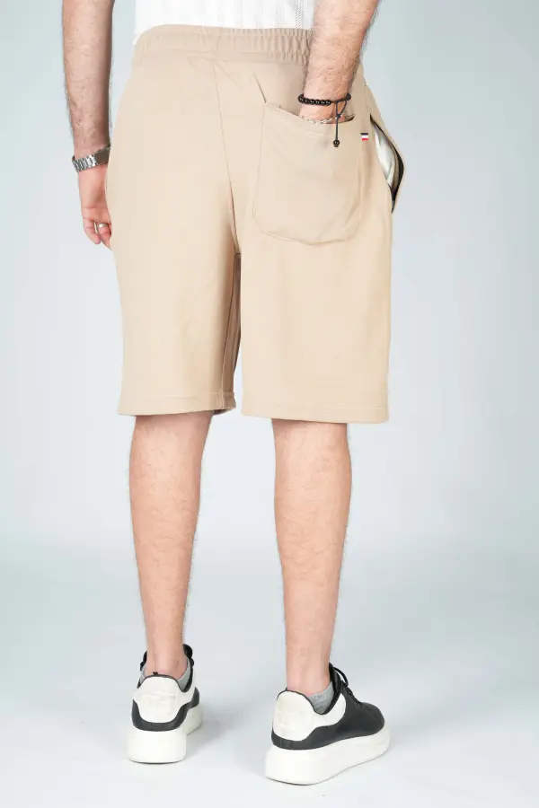 Short Tommy  de jogging en Pur coton legé Ref-TJ18775V