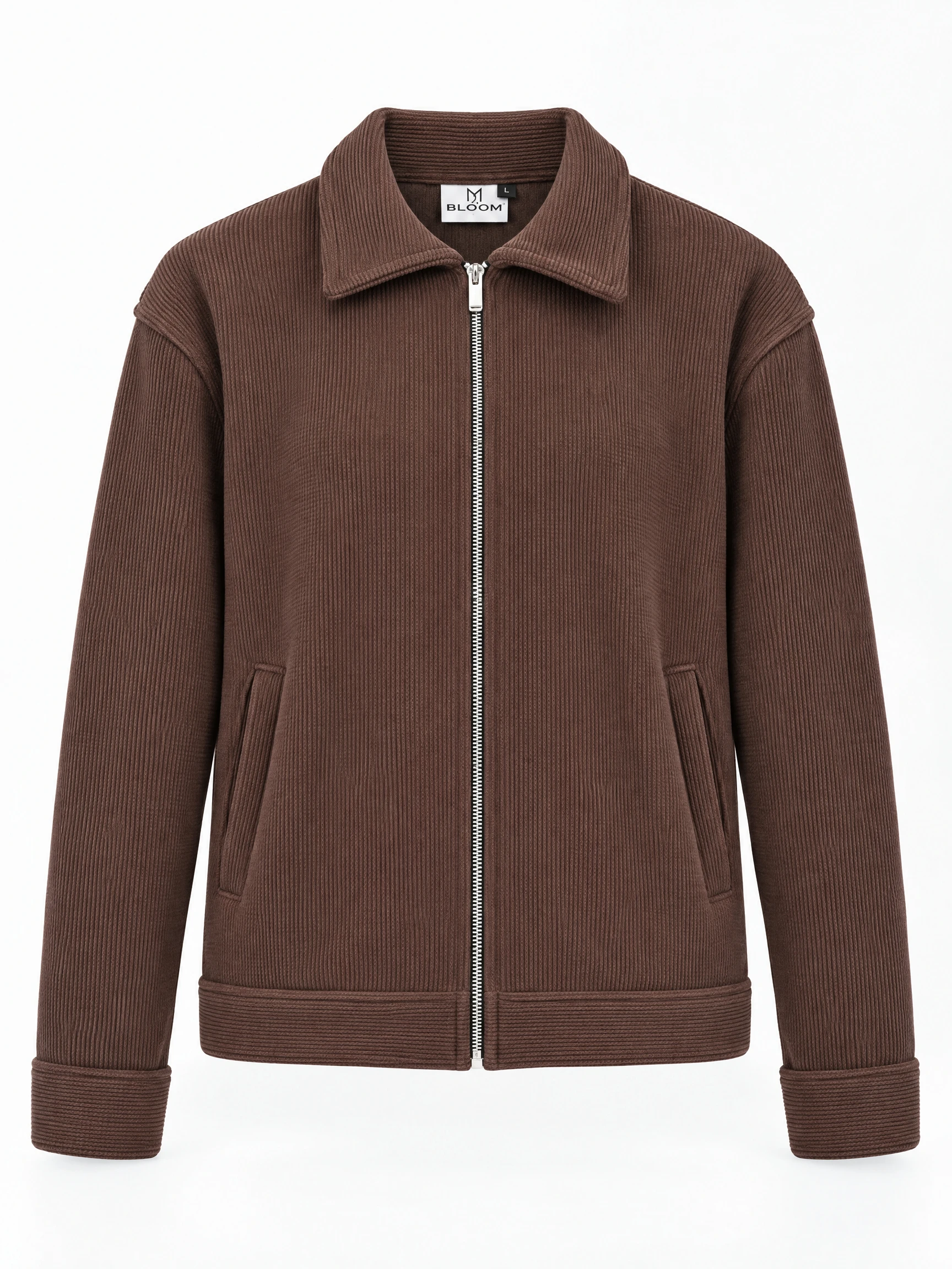 Jacket De Luxe En Daim Piqué --- Élégance, caractère & confort.