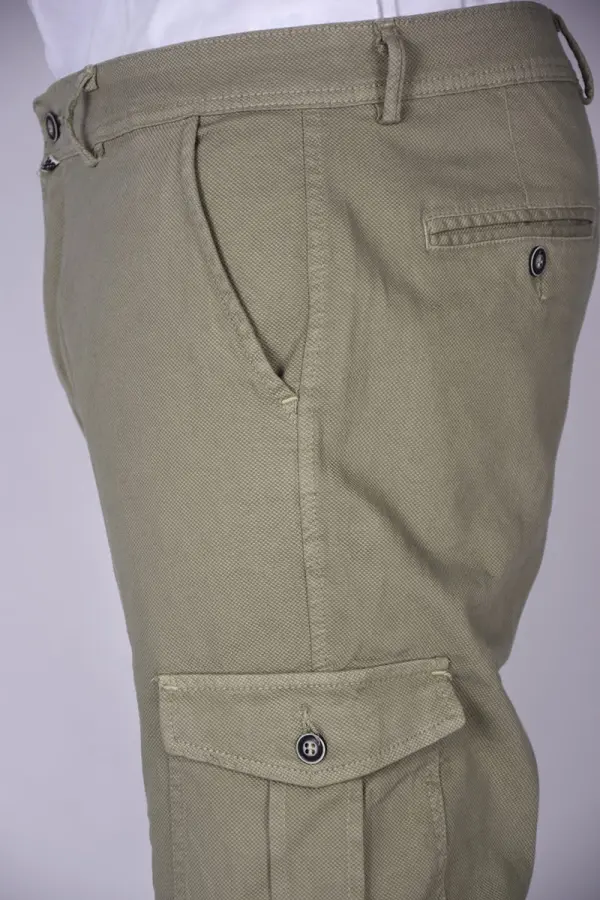 Pantacourt Burberry en toile Piqué Ref-BU101076 ( Ziti )
