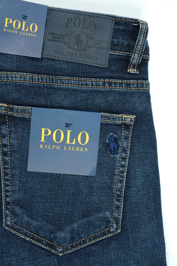Jean Polo Bleu Sable 100% Coton Coupe Normal Ref-PO55SF31V