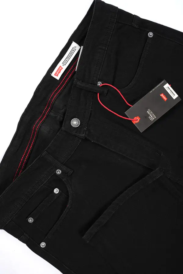 Jean Levi's Noir 100% Coton Coupe Normal Ref-LV82DGV9