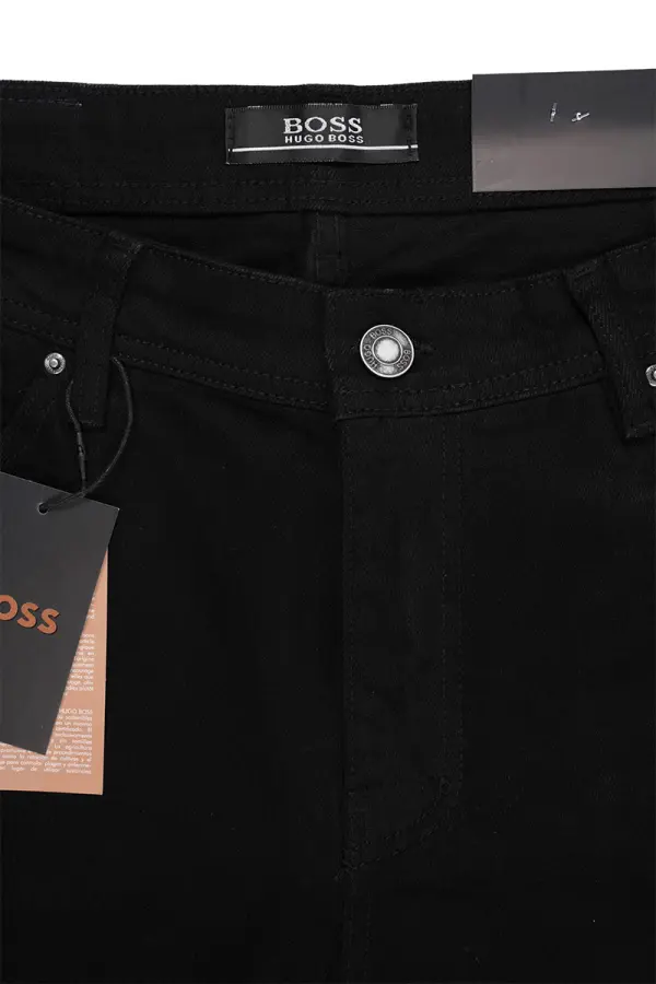 Jean Boss FULL BLACK 100% Coton Coupe Normal Ref-BS438211J