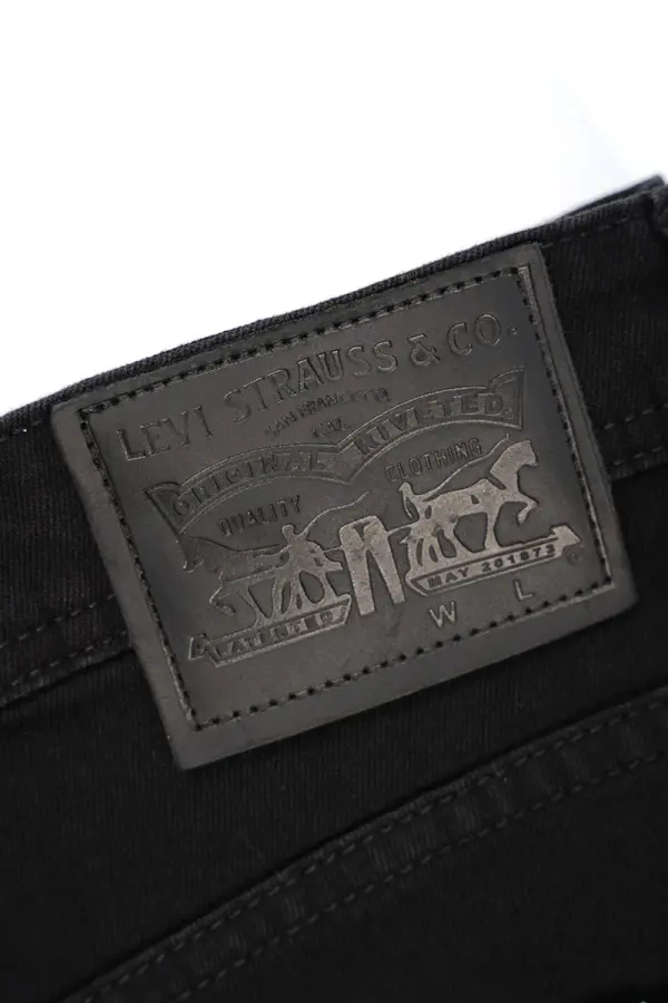 Jean Levi's Noir 100% Coton Coupe Normal Ref-LV82DGV9